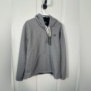 New Balance Gray Hooded Lined Size Medium EUC